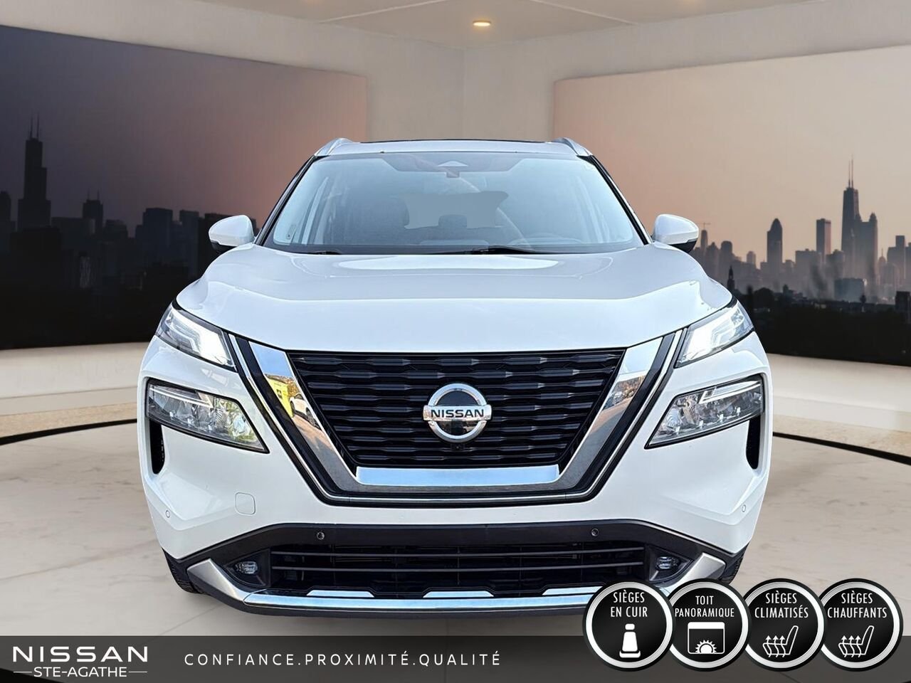 2021 Nissan Rogue White Sainte-Agathe-des-Monts - photo #1