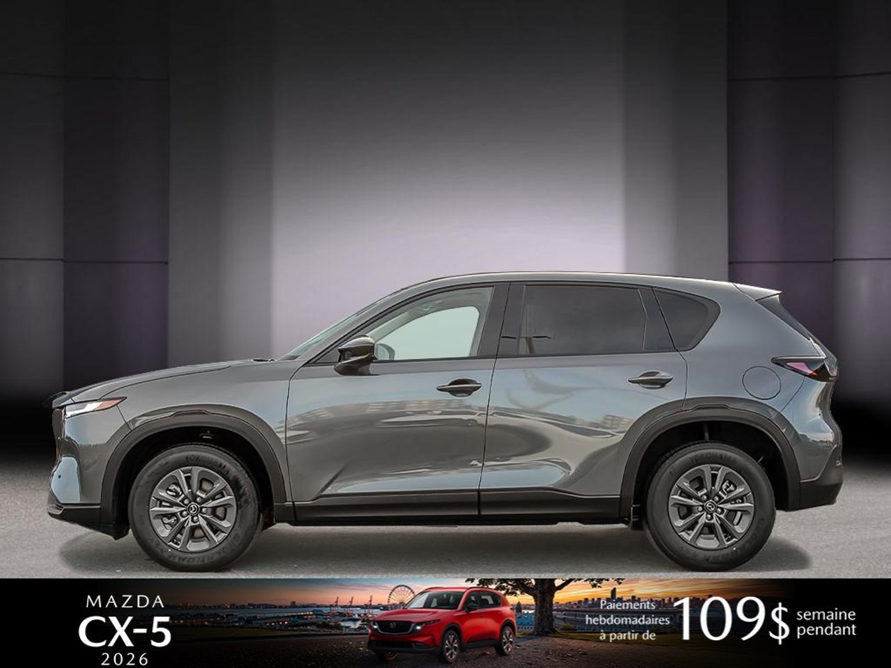 Mazda CX-5 JM3KMAHA5T0152240 2026 Gris mécanique métallisé Mirabel - photo #2