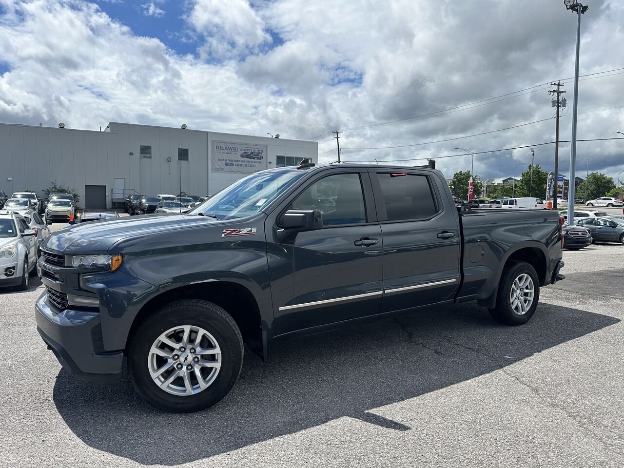 CHEVROLET SILVERADO K1500 RST RST cabine multiplace 4RM 157 po 2019 Bleu Gatineau - photo #13