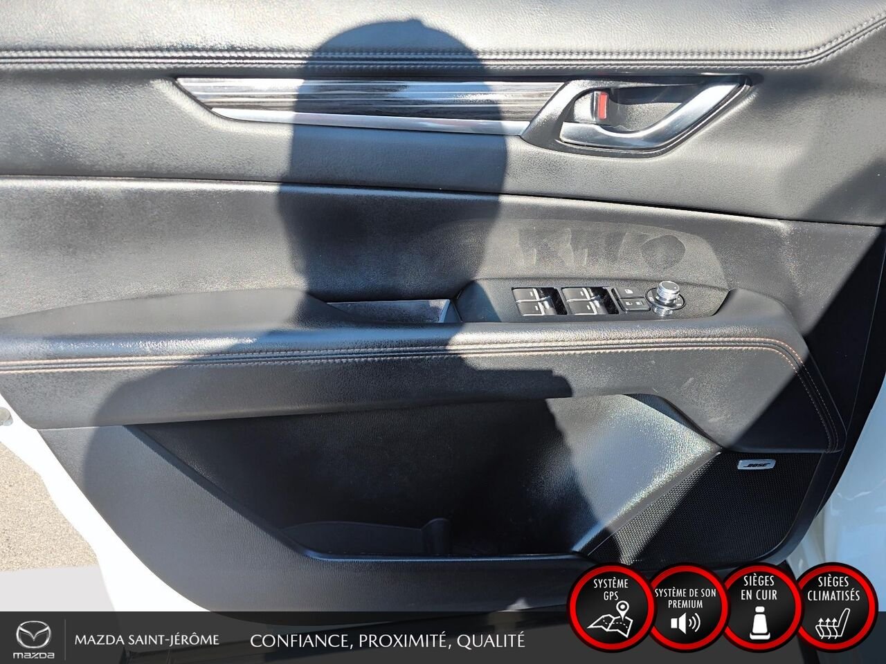 2019 Mazda CX-5 GT | TOIT OUVRANT | CUIR | NAVIGATION | AWD White Saint-Jérôme - photo #12