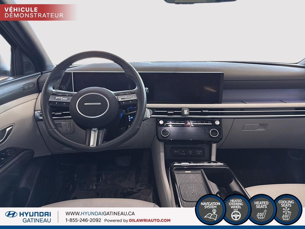 HYUNDAI Tucson hybride 2025 Gris amazonien Gatineau - photo #8