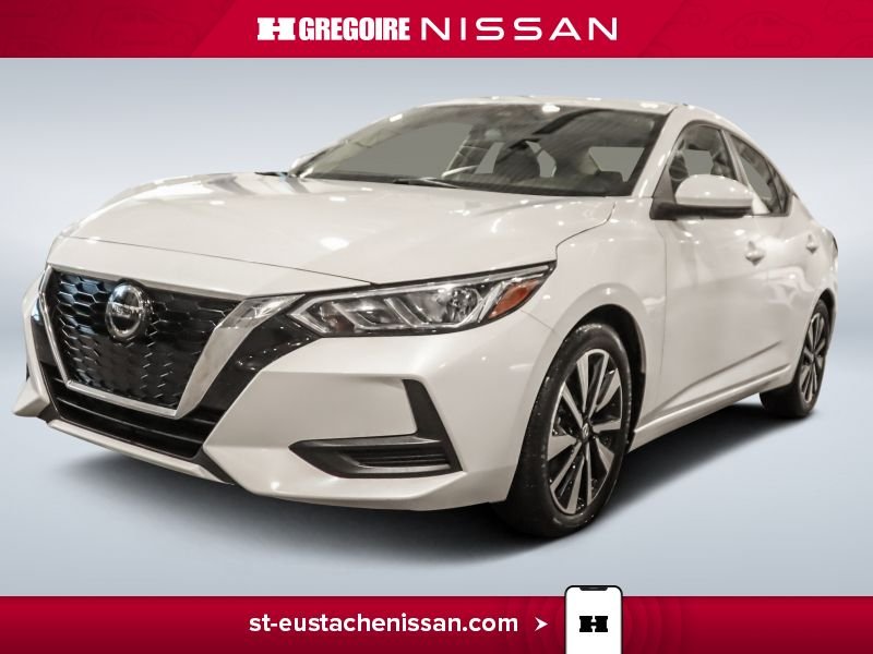 2023 Nissan Sentra SV DEM. A DISTANCE SIEGES CHAUFFANTS APPLE CARPLAY White