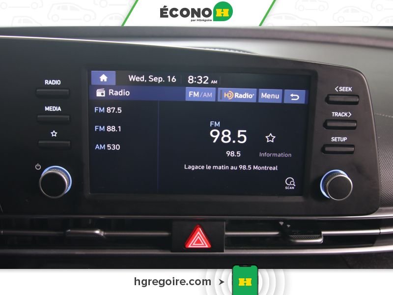 Hyundai Elantra 2021 Noir Laval - photo #9