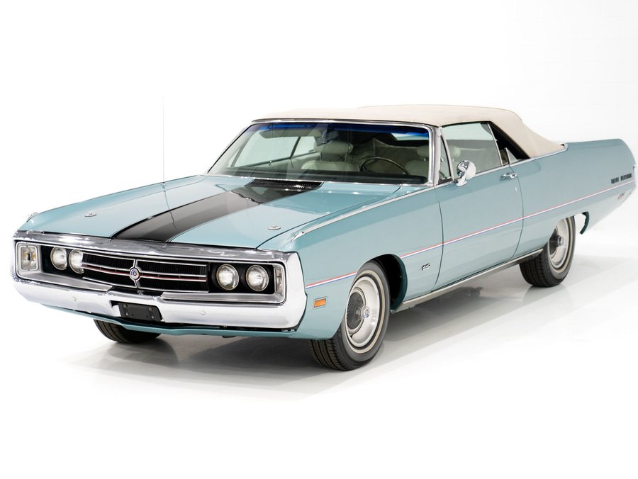 1969 Chrysler 300 1969 Blue