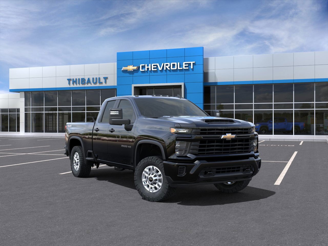 Chevrolet Silverado 2500HD Camion de travail 2025 Noir Saint-Eustache - photo #0