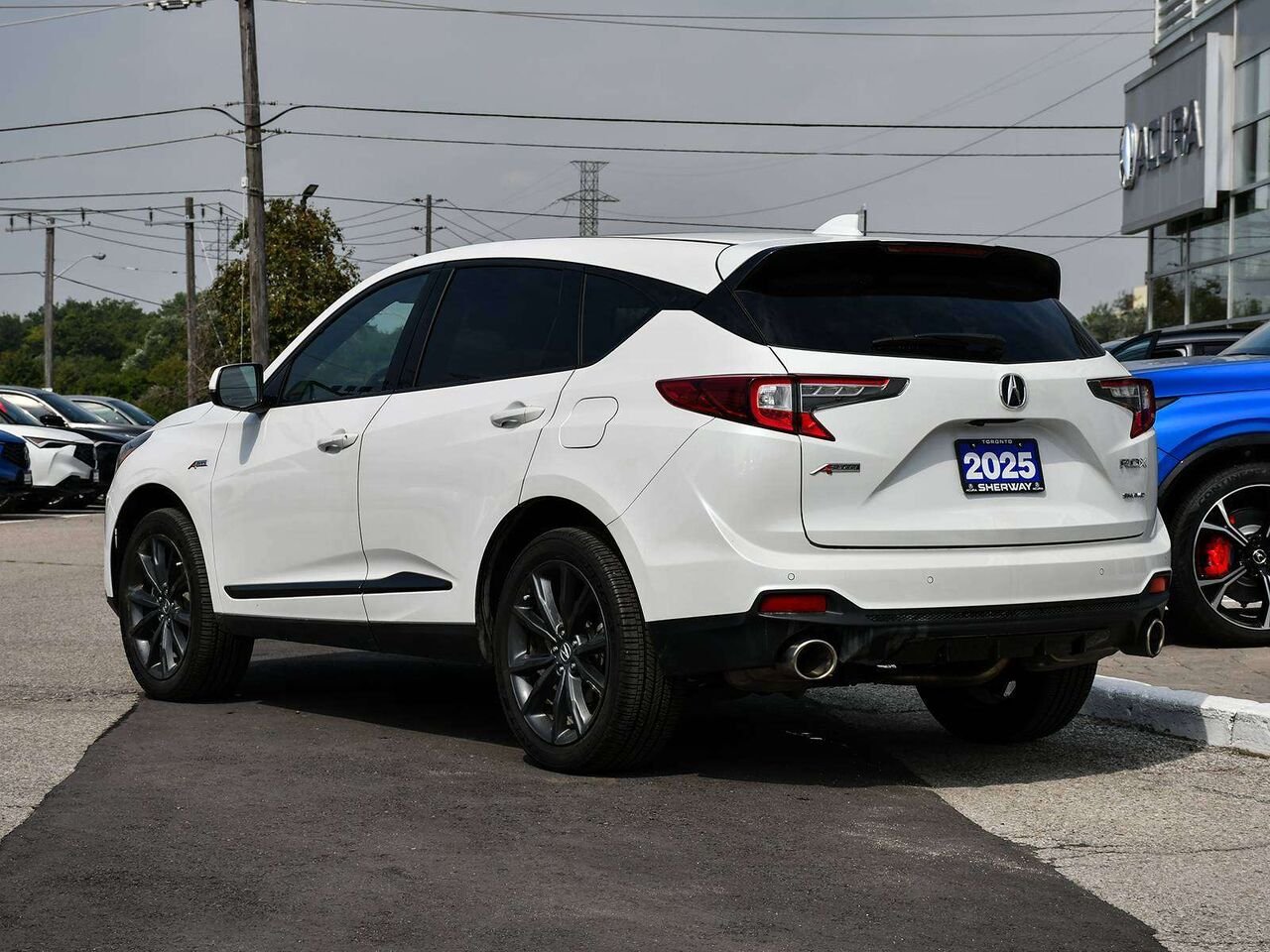 2025 Acura RDX A-Spec - ACURA CERTIFIED White Etobicoke - photo #6