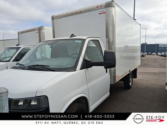 Chevrolet Fourgonnette commerciale tronquée Express 3500 fourgonnette 159 po 2025 Blanc
