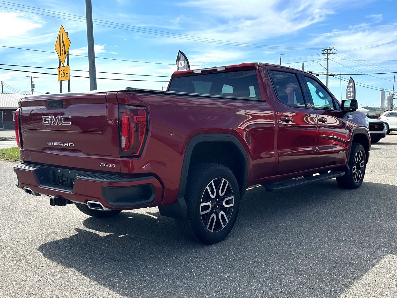 2021 GMC SIERRA K1500 AT4 SIERRA K1500 AT4 Red Matane - photo #5