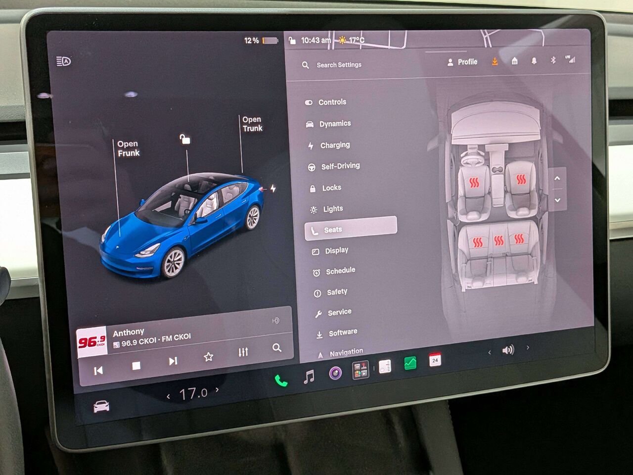 Tesla Model 3 2021 Bleu Val-David - photo #26