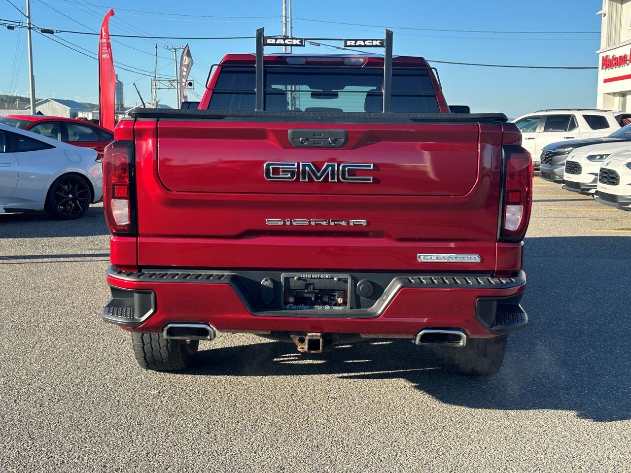 GMC SIERRA K1500 ELEVATION SIERRA K1500 ELEVATION 2021 Rouge Matane - photo #3