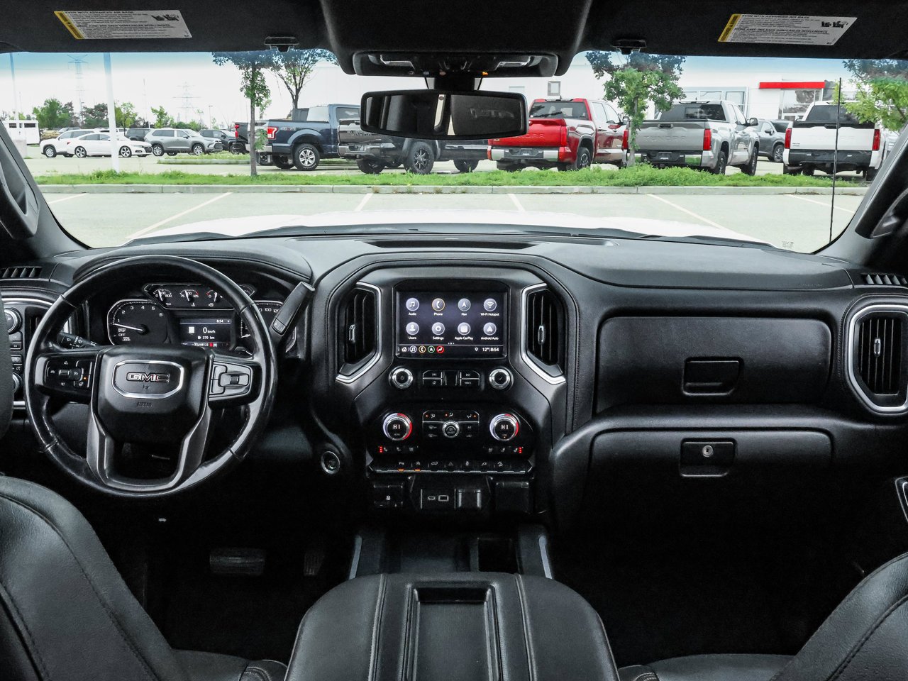 2019 GMC Sierra 1500 4WD Crew Cab 157 AT4 White Sherwood Park - photo #16
