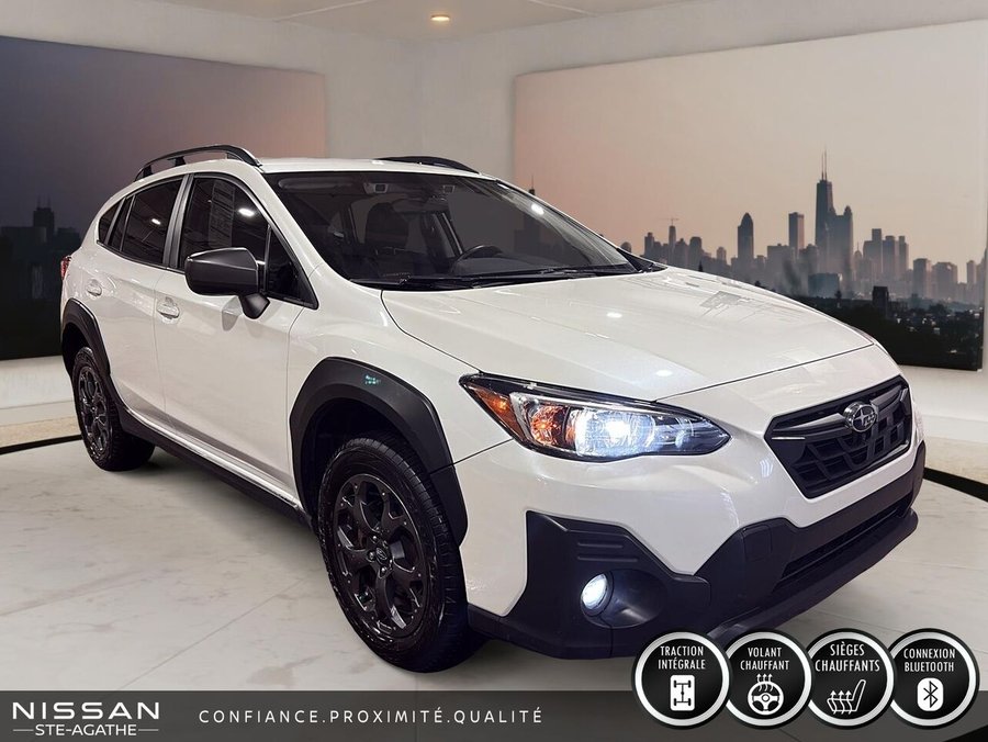 Subaru Crosstrek AWD|JAMAIS ACCIDENTÉ|CUIR 2022 Blanc