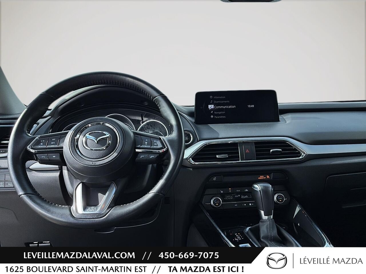 2023 Mazda CX-9 GS luxe TI Silver Laval - photo #14
