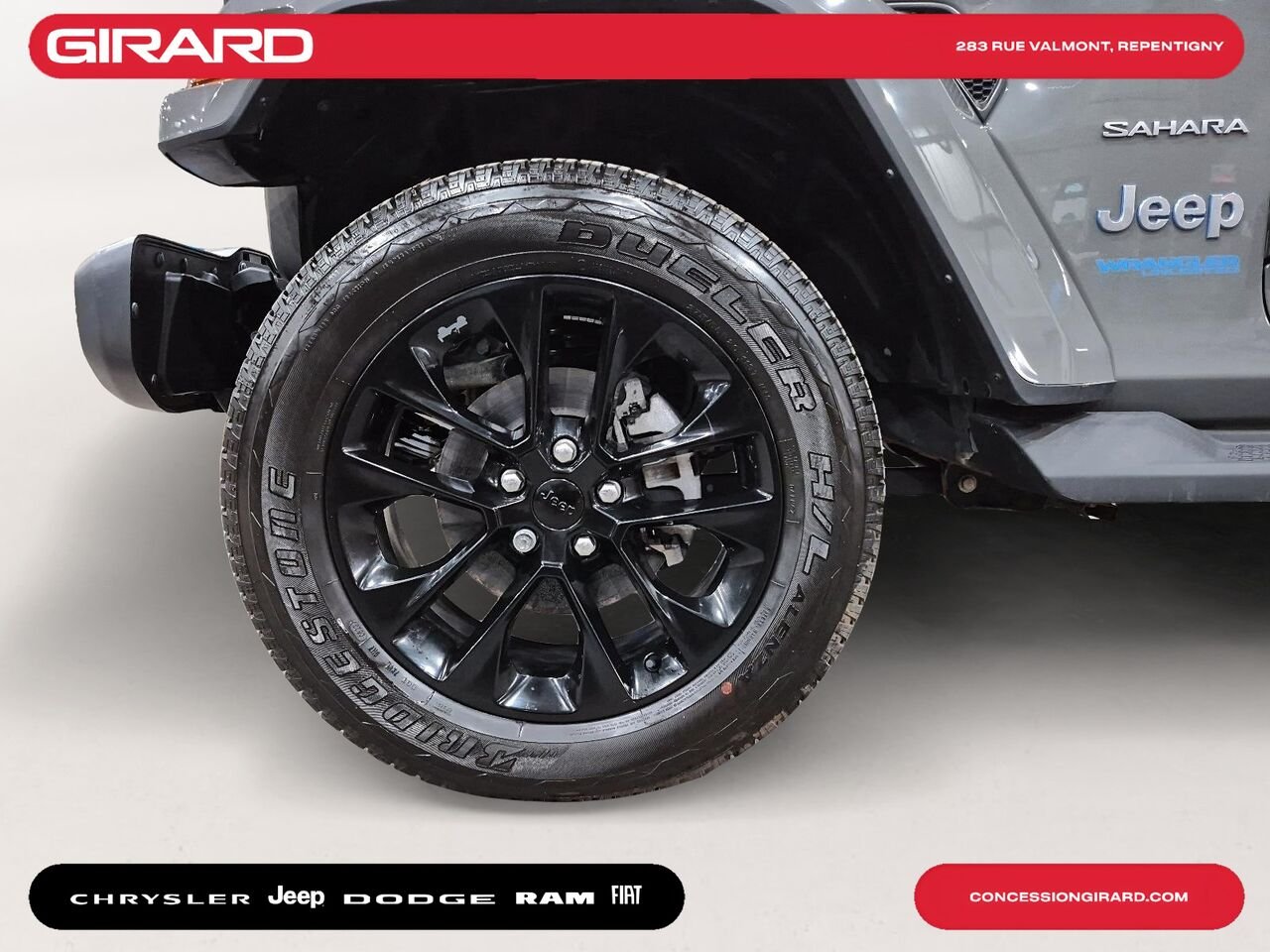 JEEP WRANGLER 4XE 2022 Gris Repentigny - photo #9