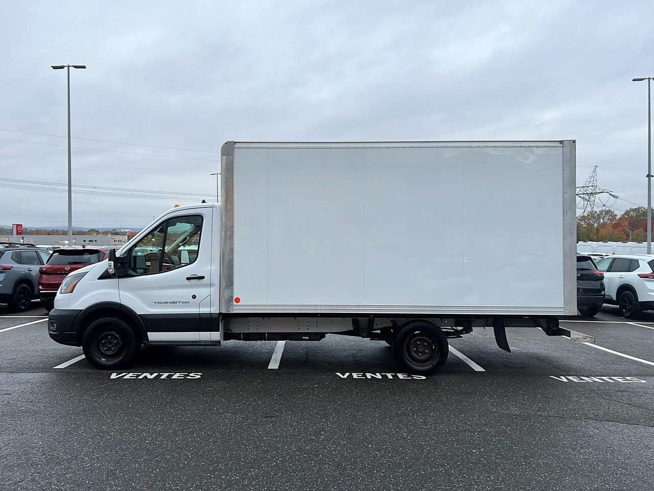 Ford Transit fourgon tronqué 2024 Blanc Québec - photo #2