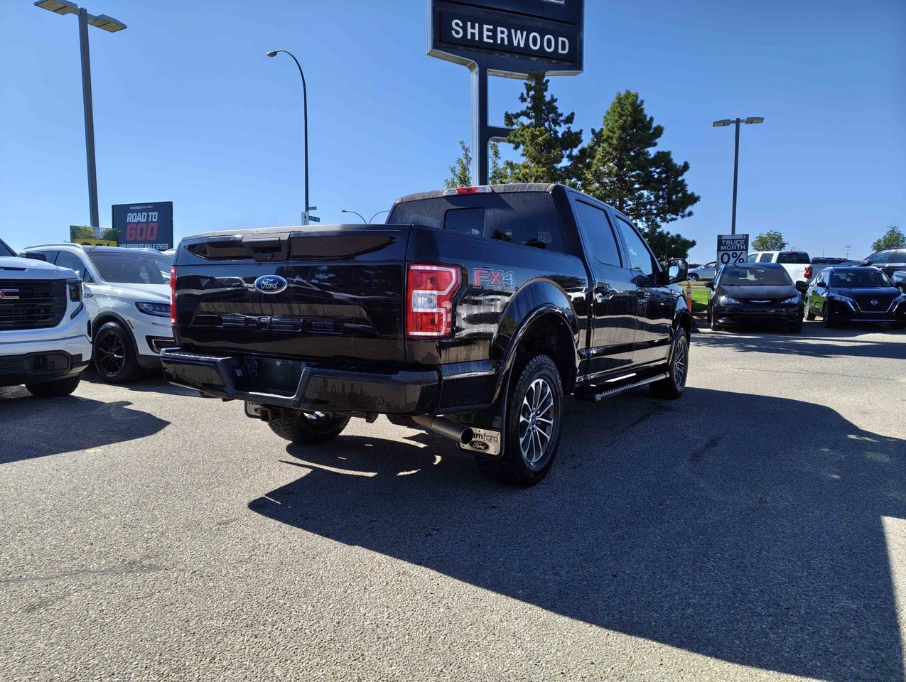 2019 Ford F-150 XLT 4WD SuperCrew 5.5' Box Orange Sherwood Park - photo #5
