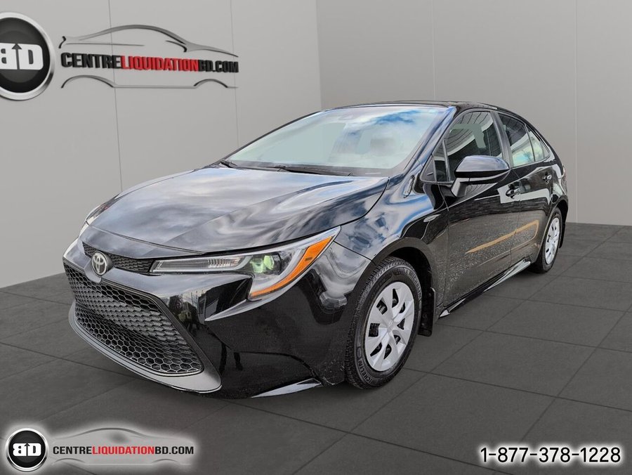 Toyota Corolla L AUTOMATIQUE 2020 Noir