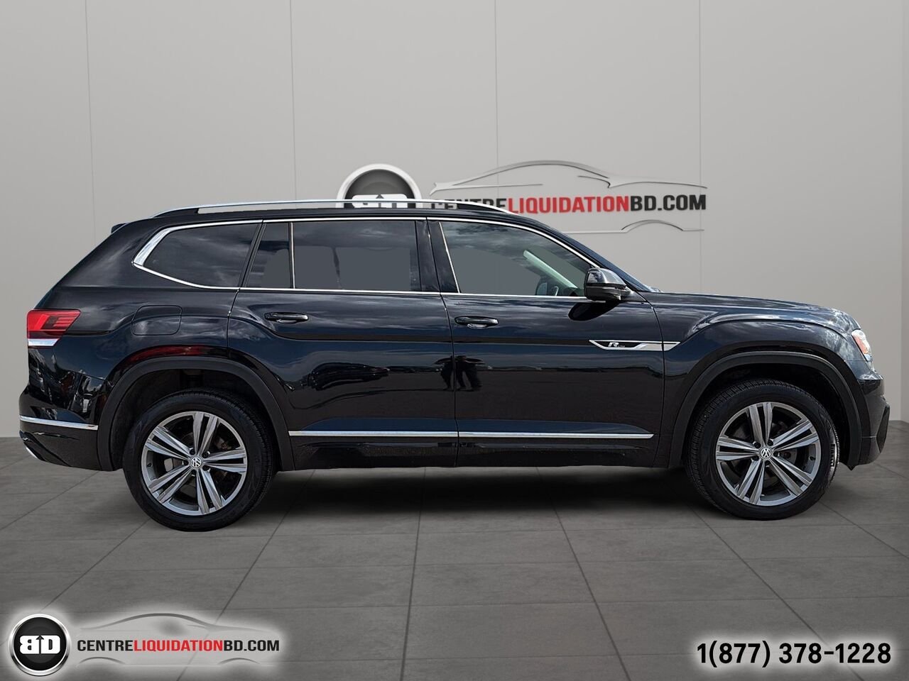 Volkswagen Atlas EXCELINE R-LINE V6 4MOTION | BD0372 2019 Noir Granby - photo #3