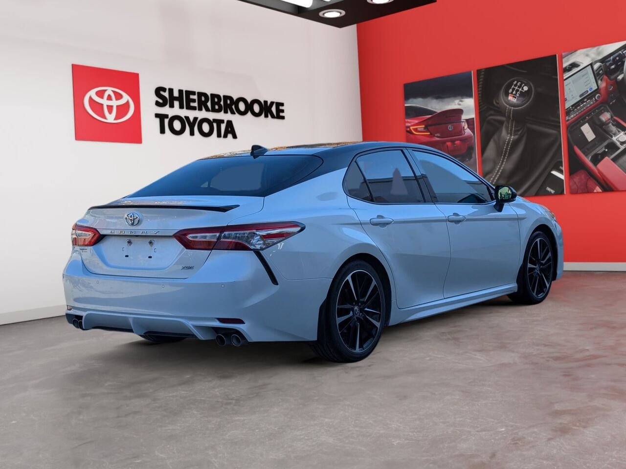 2020 Toyota Camry 4T1KZ1AKXLU042978 White Sherbrooke - photo #3