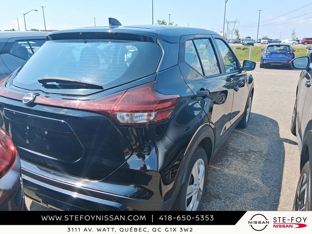 Black 2024 Nissan Kicks SUV / Crossover Front-Wheel Drive Continuously Variable Transmission