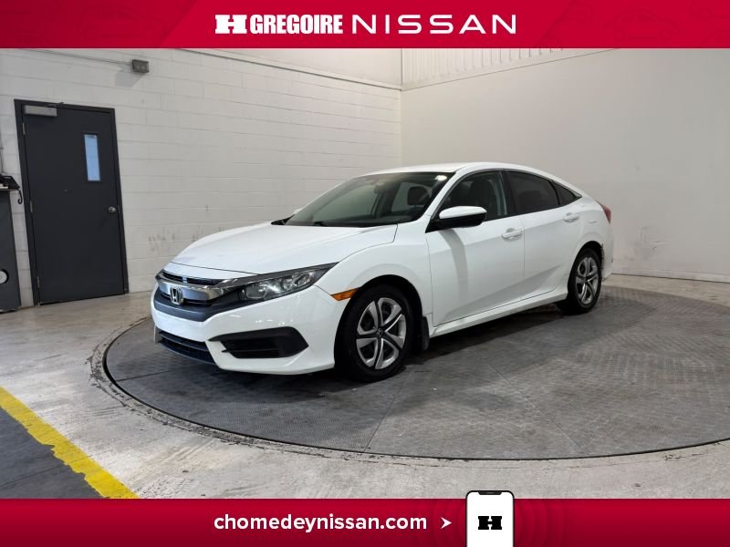 2017 Honda Civic LX * Caméra * Bluetooth * Cruise * White