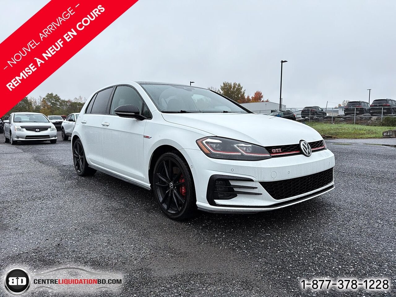 Volkswagen Golf GTI AUTOBAHN | BD0452 2021 Blanc Granby - photo #3
