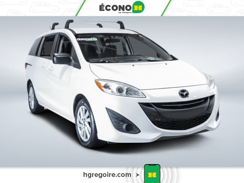 Mazda 5 2017 Blanc Blainville - photo #0