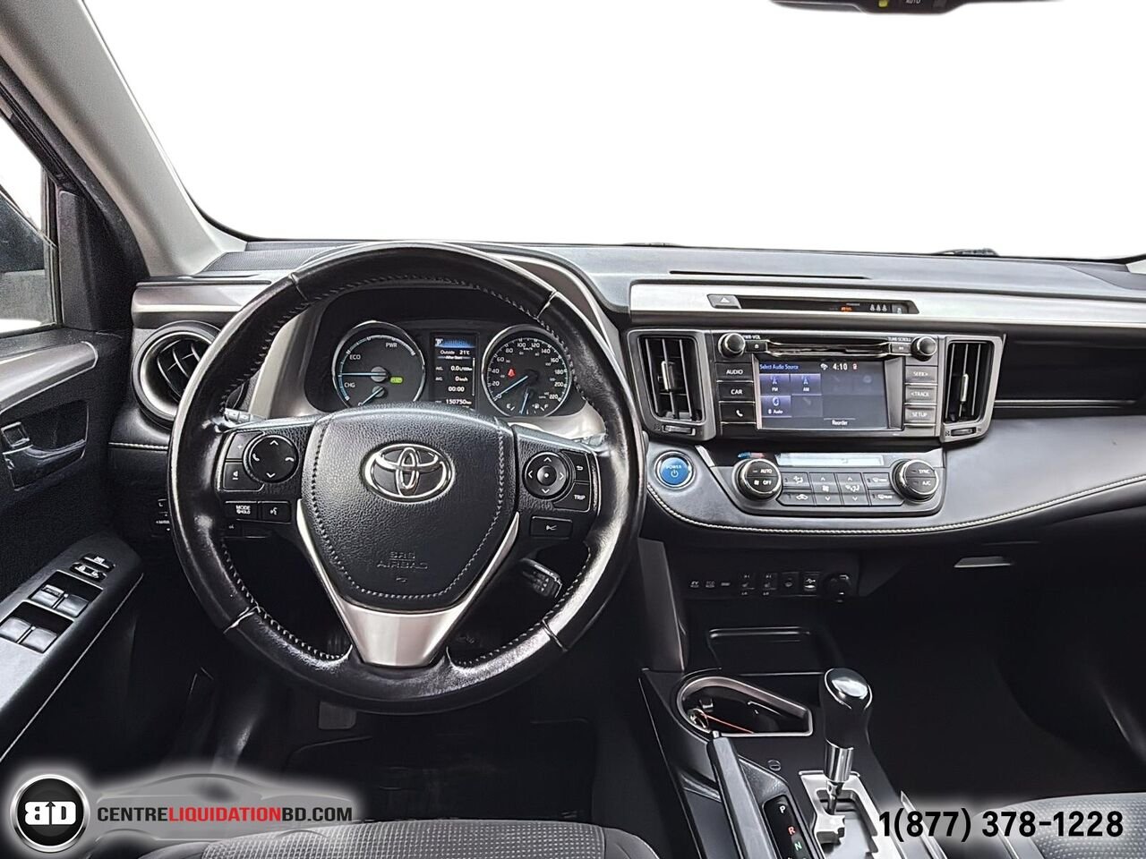 Toyota RAV4 Hybride LE+ 4 portes | BD0221 2017 Noir Granby - photo #15