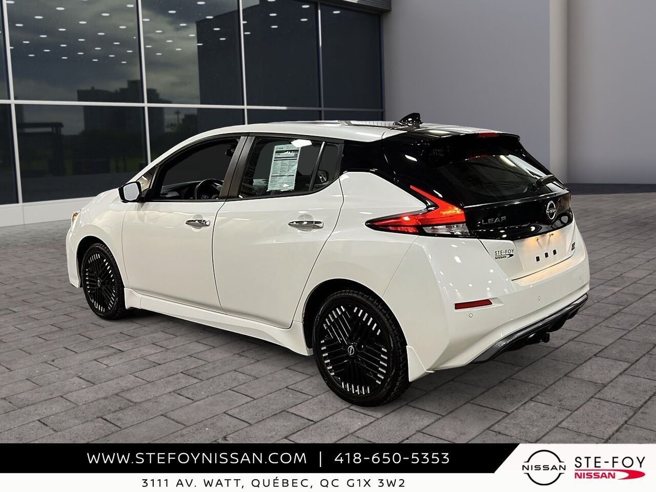 Nissan LEAF SV PLUS 2023 Blanc Ste-Foy - photo #3