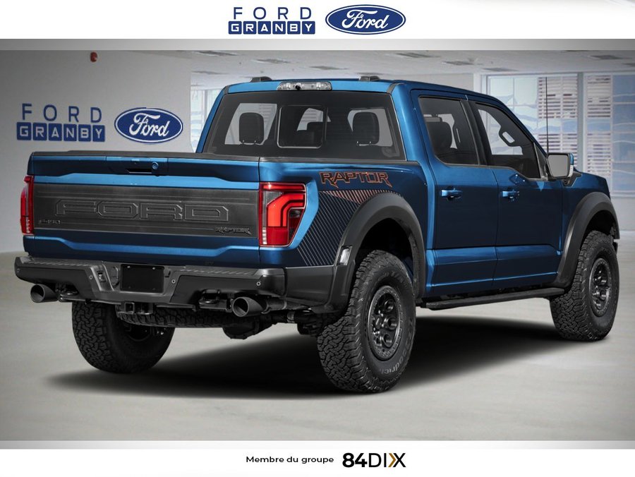 Ford F-150 Raptor SuperCrew 4RM caisse de 5,5 pi 2026 Bleu antimatière métallisé