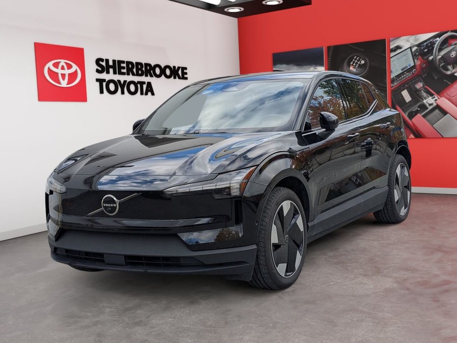 2025 Volvo EX30 PERFORMANCE/SIÈGES CHAUFFANTS/SIÈGES EN CUIR/AC BIZONE/CAMÉRA DE RECUL/TOIT PANORAMIQUE FIXE Black