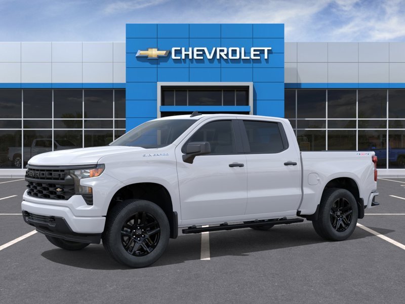 CHEVROLET Silverado 1500 Custom cabine multiplace 4RM 147 po 2026 BLANC SOMMET Gatineau - photo #1
