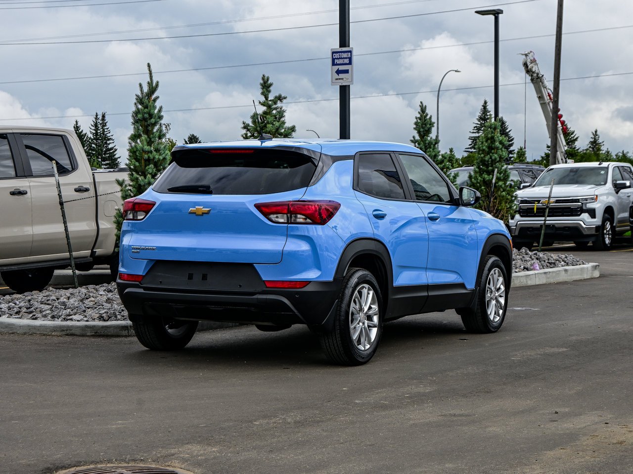 2024 Chevrolet Trailblazer AWD 4dr LS Blue Sherwood Park - photo #14