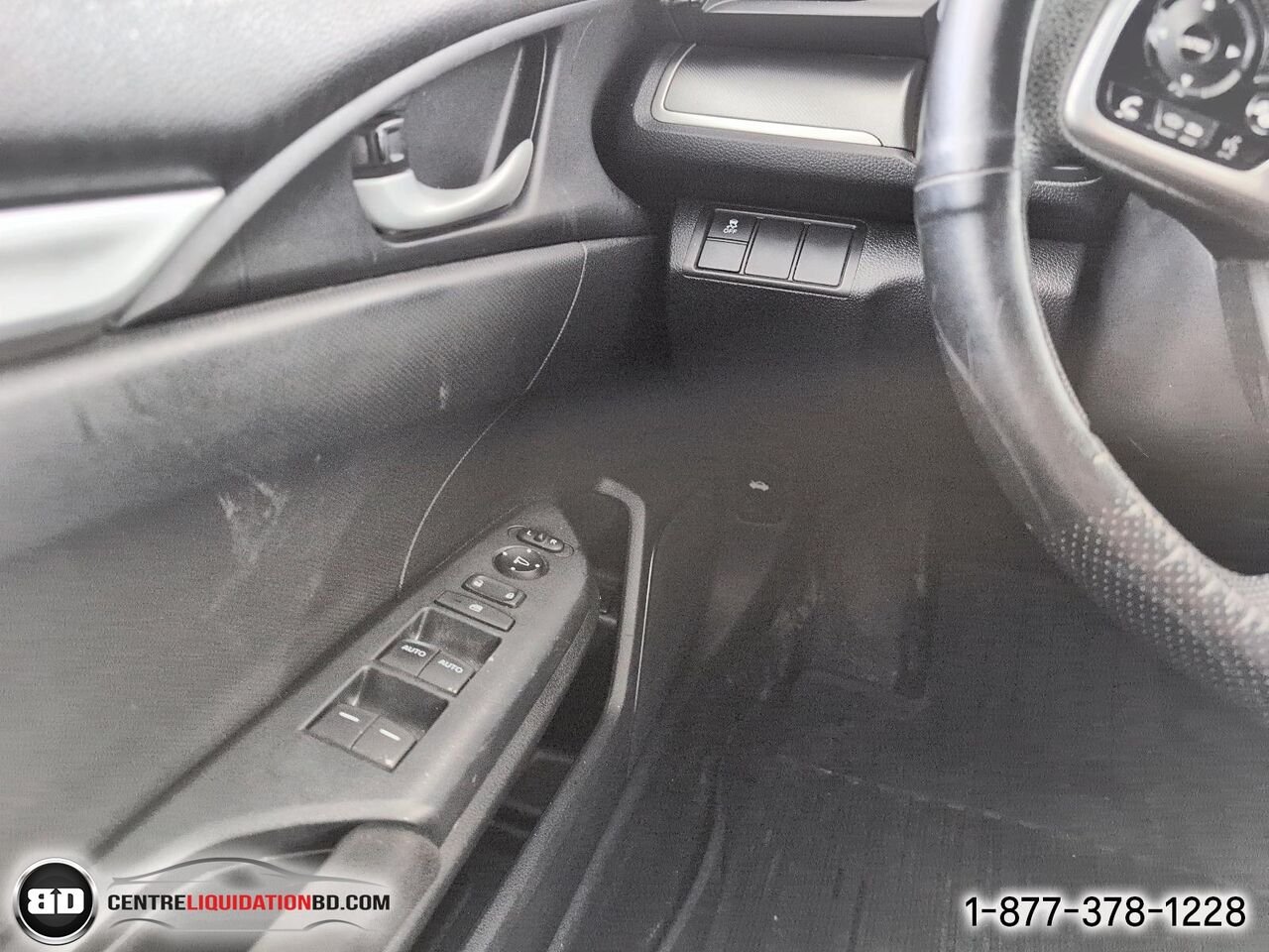 2016 Honda Civic Berline LX 4 portes CVT | BD0437 Black Granby - photo #16