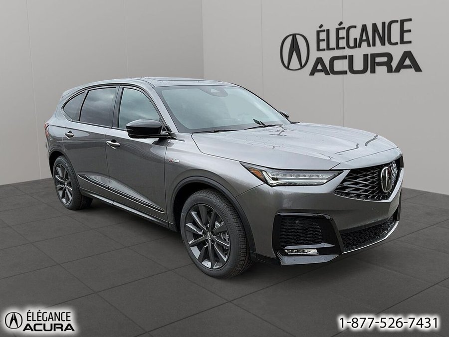 2026 ACURA MDX A-SPEC Liquid Carbon Metallic