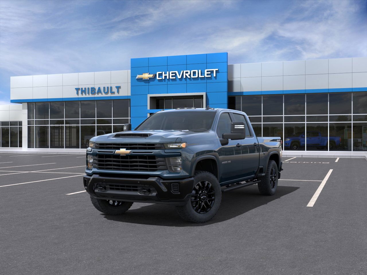 2025 Chevrolet Silverado 2500HD Personnalisée Lakeshore Blue Metallic Saint-Eustache - photo #7