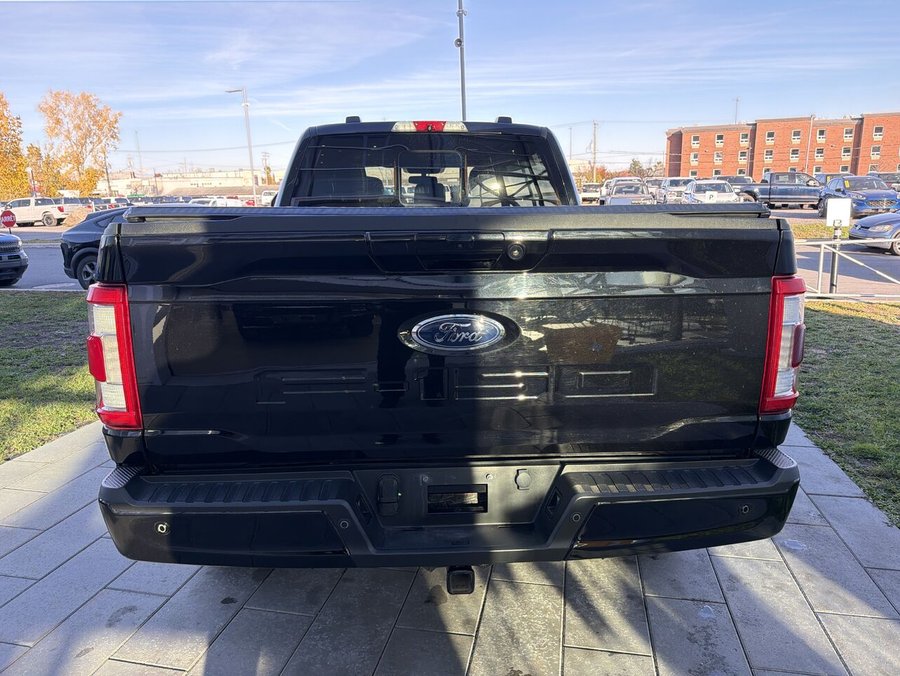 2022 Ford F-150 LARIAT 5.0L ** 502A ** SPORT ** TOIT PANO ** FX4 20P ** PRO POWER 2KW ** B&O ** 6,5 pi Black