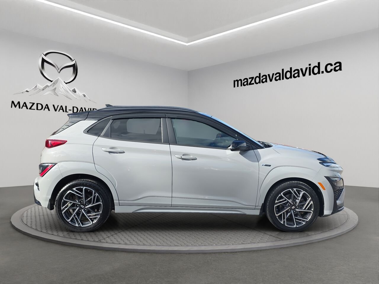 Hyundai Kona 1.6T N Line TI avec toit bicolore, NAVIGATION, APPEL CAR PLAY, CAMÉRA RECUL 2022 Gris Val-David - photo #7