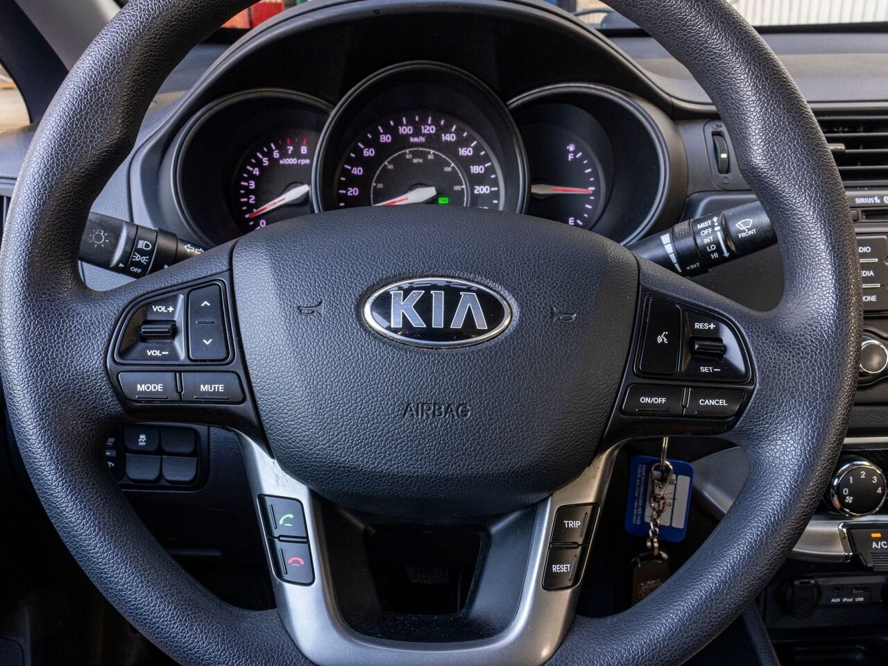 Kia Rio Berline 4 portes, boîte automatique, LX+ 2013 Bleu Châteauguay - photo #10