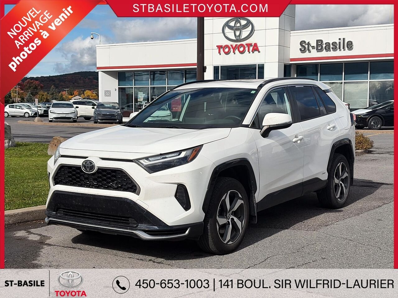 TOYOTA RAV4 PRIME 2025 Blanc Saint-Basile-le-Grand - photo #0