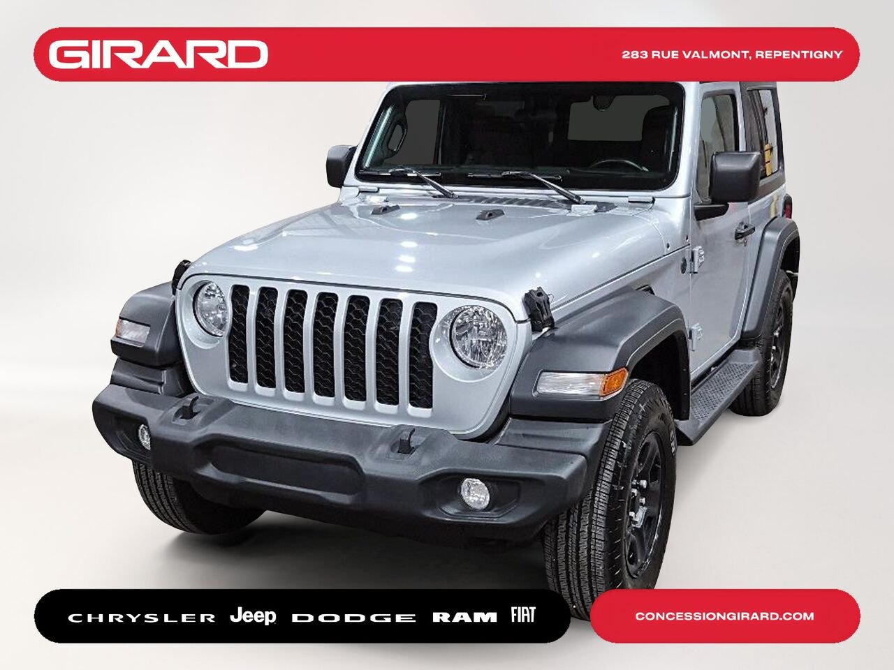 JEEP WRANGLER 2024 Argent Repentigny - photo #0