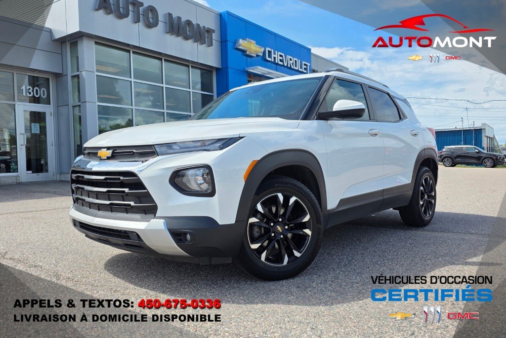 2022 CHEVROLET TrailBlazer LT FWD White Mont-Laurier - photo #0