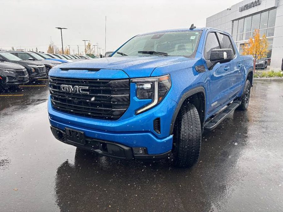 2024 GMC Sierra 1500 Elevation Premium 5.3L | Heated Leather Bucket Seats Blue