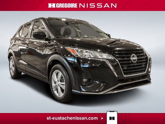 2024 Nissan Kicks S AUTOMATIQUE CLIMATISATION BAS KILOMETRAGE Black