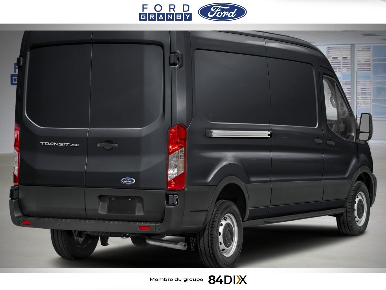 Ford Transit fourgon utilitaire 2026 Noir agate métallisé Granby - photo #2