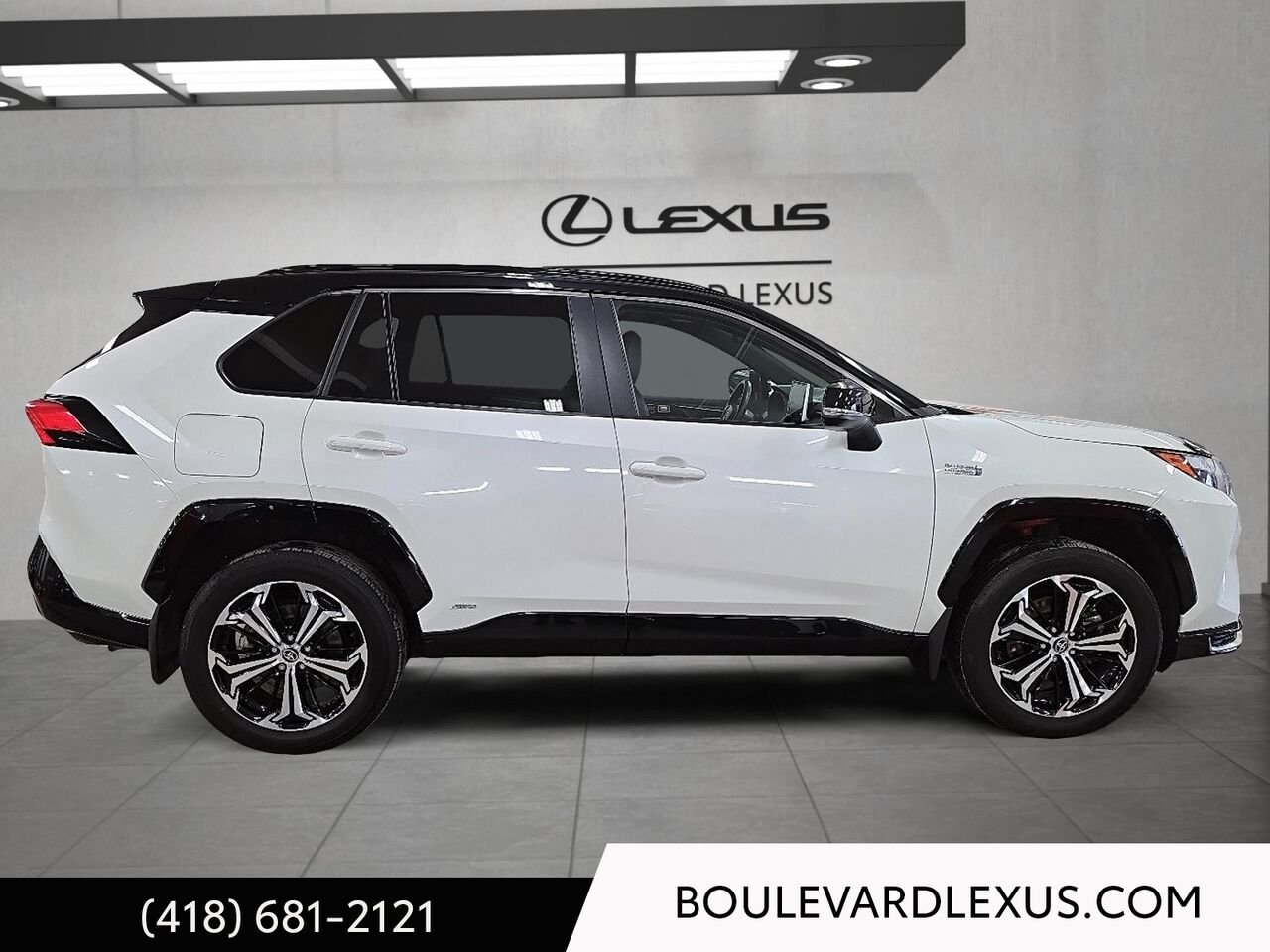 Toyota RAV4 Prime (PHEV) 19298A 2022 Blanc Québec - photo #2