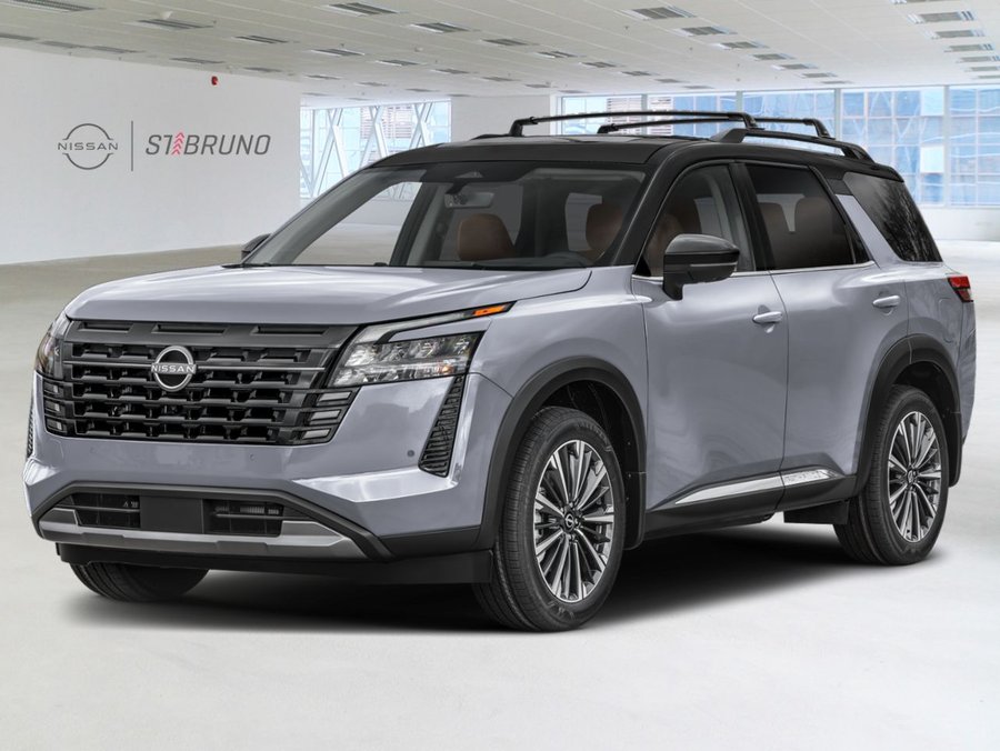 Nissan Pathfinder Platinum 4 RM 2026 Gris rocher nacré/Noir intense