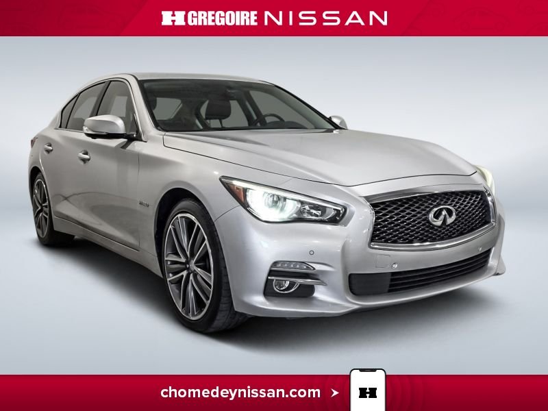 2016 Infiniti Q50 Hybrid * AWD * Toit * Mag * Caméra * Bluetooth Silver