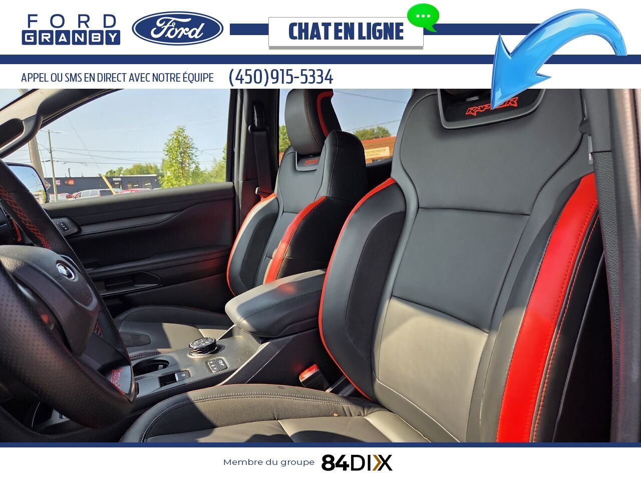 Ford RANGER 2024 Noir Granby - photo #16