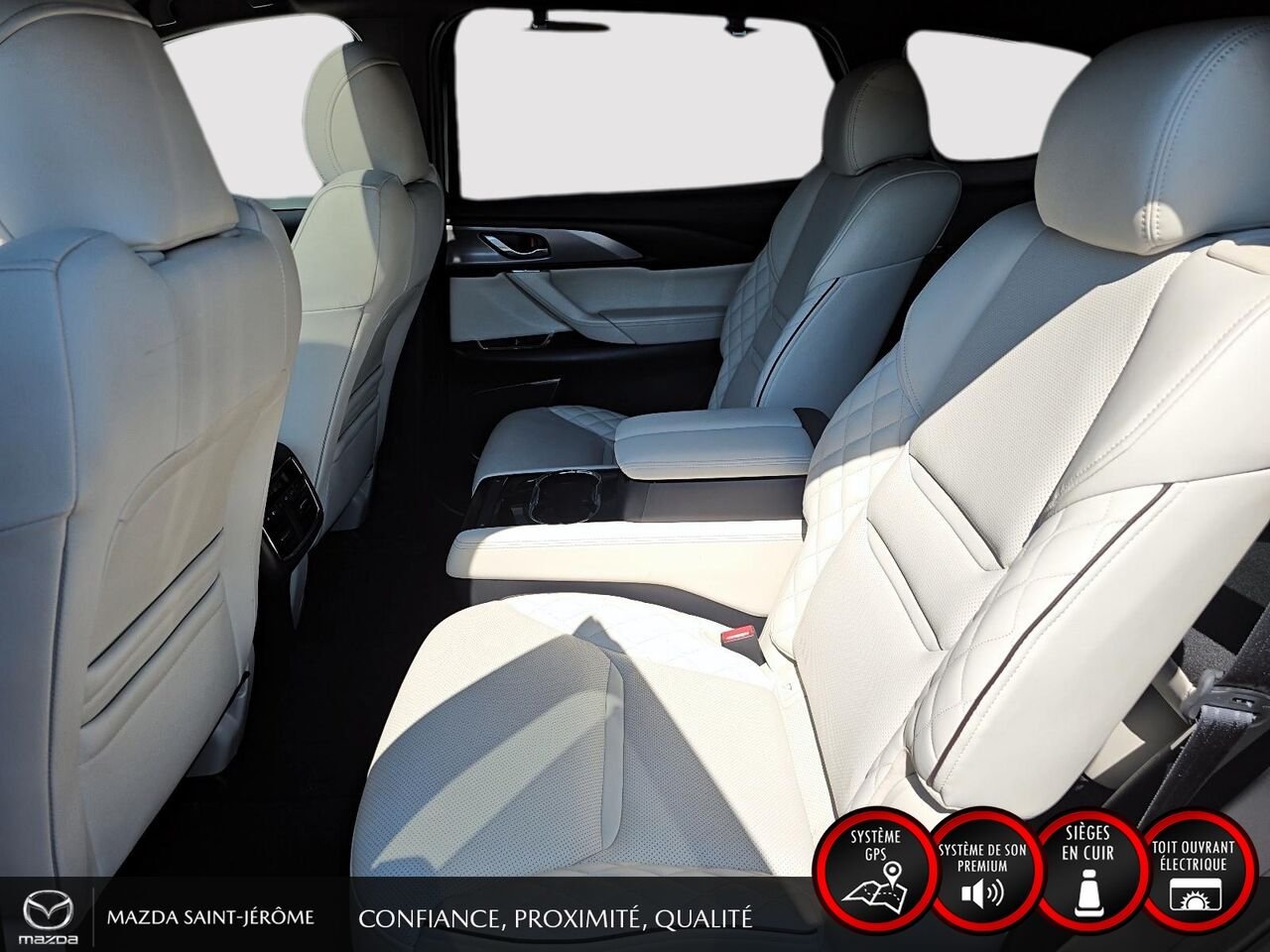 Mazda CX-9 Signature | AWD | TOIT OUVRANT | CUIR | 6 PASS 2022 Bleu Saint-Jérôme - photo #21